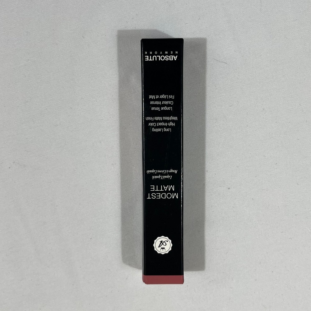 Absolute New York Modest Matte Liquid Lipstick Women 5ml Whisper MML04 Pink Rose